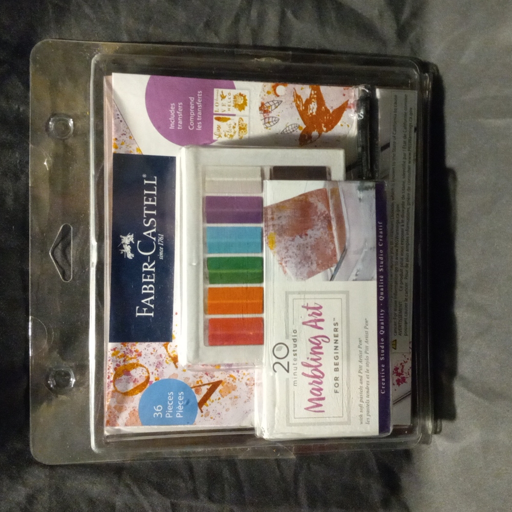 Marbling art for beginners new in package